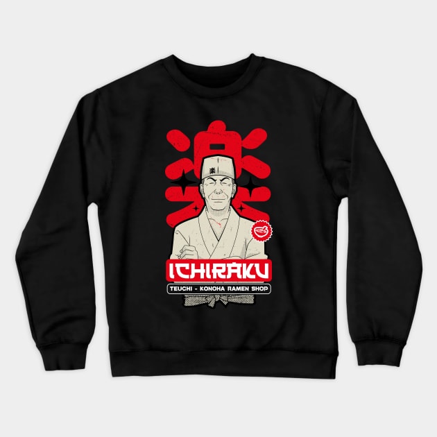 ichiraku ramen shop Crewneck Sweatshirt by redwane